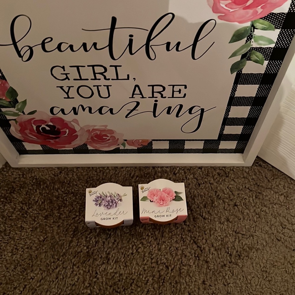 MINI ROSE & MINI LAVENDER GROW KIT